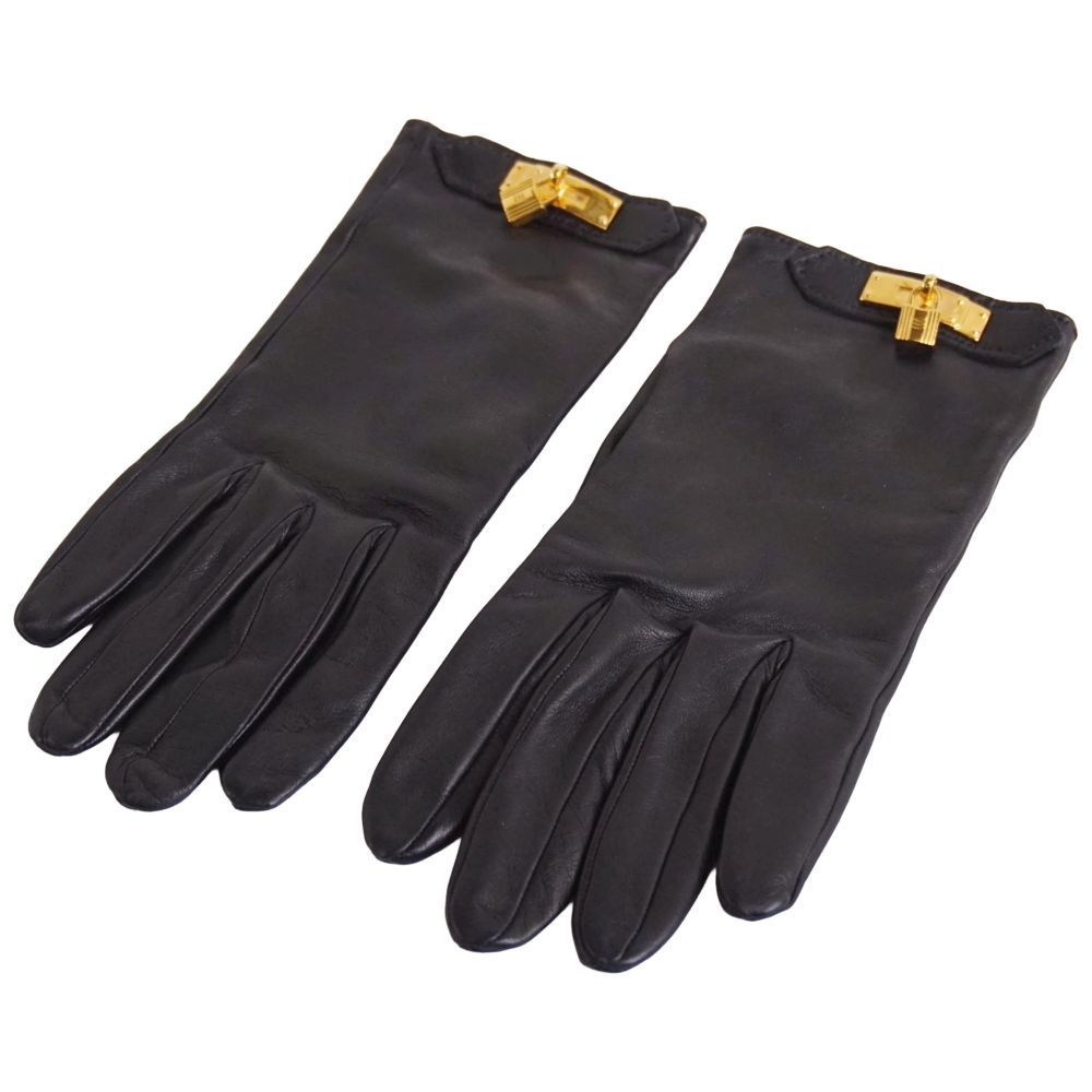 Hermes Gloves Kelly Cadena Padlock — view 2