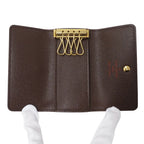 Louis Vuitton Key Case Damier 4 Multicles Brown — view 4