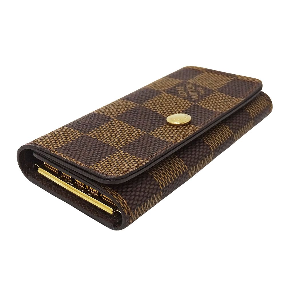 Louis Vuitton Key Case Damier 4 Multicles Brown — view 3