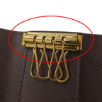 Louis Vuitton Key Case Damier 4 Multicles Brown — view 7