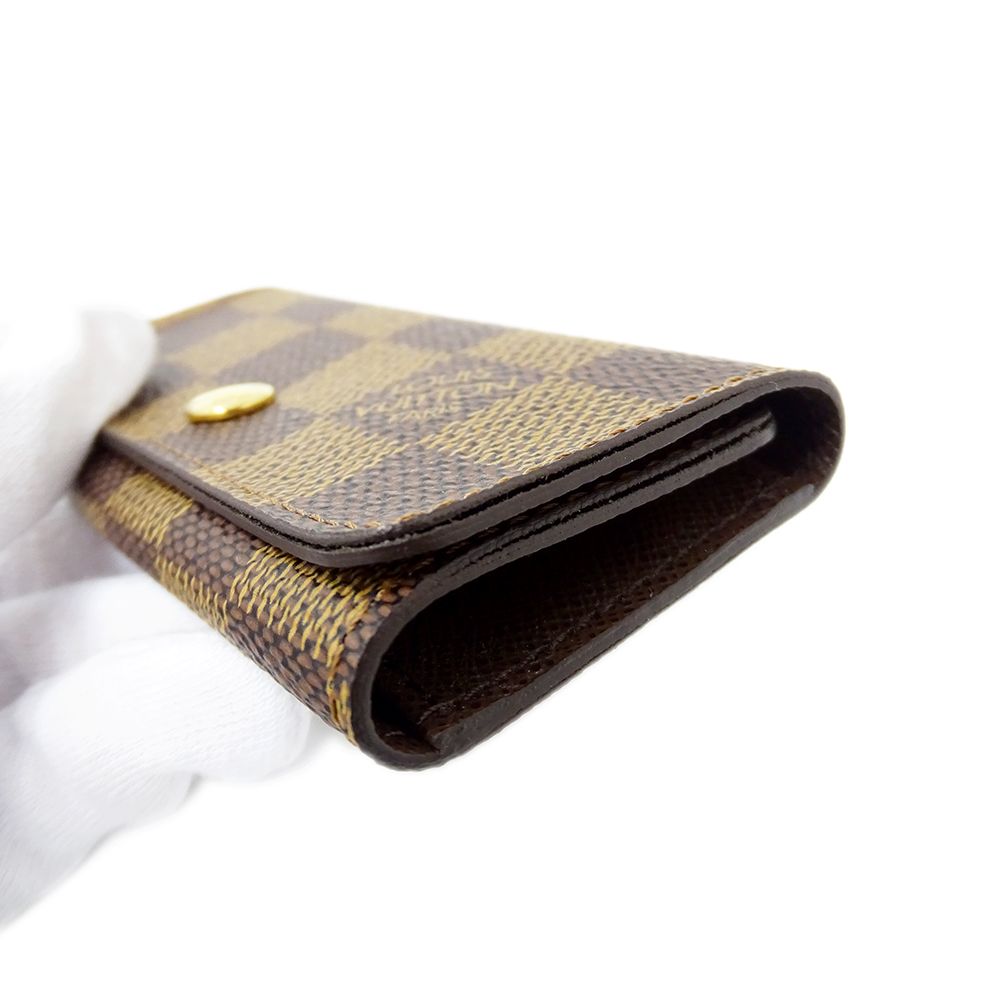 Louis Vuitton Key Case Damier 4 Multicles Brown — view 9