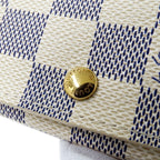 Louis Vuitton Key Case Damier Azur 4 Multicles White — view 9