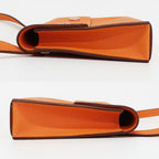Hermes Nap to Go Shoulder Bag Orange Silver Manufactu — view 4