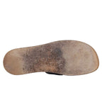 Hermes Sandals Izmir Logo Leather Shoes — view 8