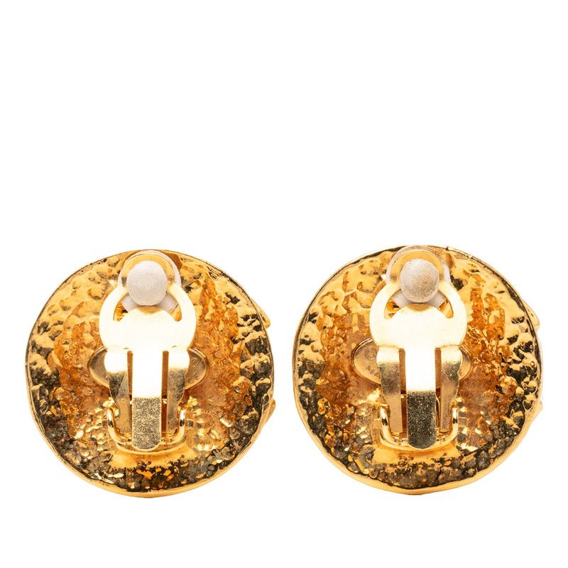 Chanel CC Logo Vintage Gold Plated — view 2