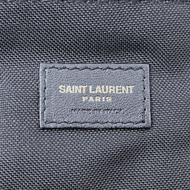 Saint Laurent Trifold Wallet Black — view 8