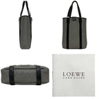 Loewe Tote Gray Anagram Leather — view 2
