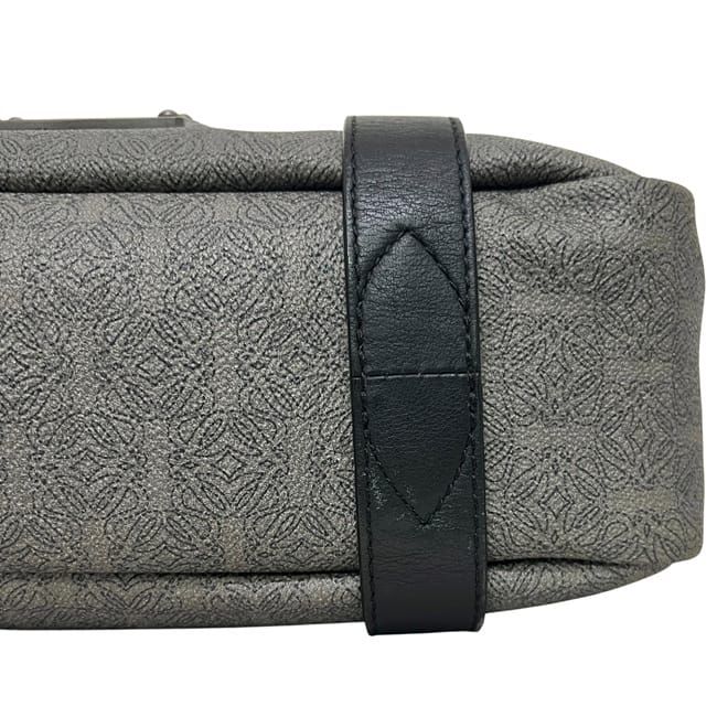 Loewe Tote Gray Anagram Leather — view 9