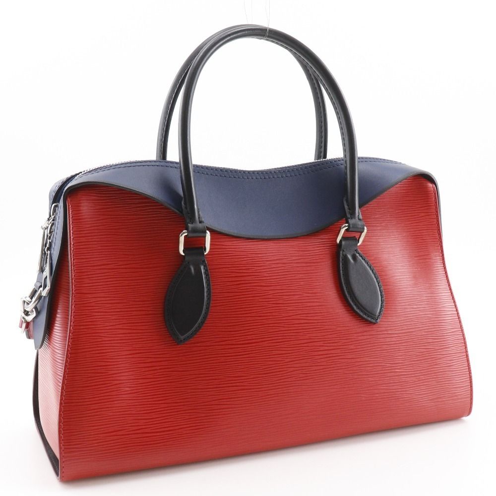 Louis Vuitton Tuilette Tote 2-Way Shoulder Epi Leather Red Navy — view 3
