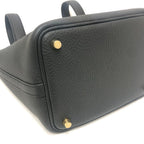Hermes Handbag Picotin Lock PM Taurillon Morris Black — view 6