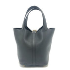 Hermes Handbag Picotin Lock PM Taurillon Morris Black — view 2