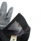Loewe Gloves Leather Anagram Logo Gold 6.5 Black — view 5