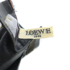 Loewe Gloves Leather Anagram Logo Gold 6.5 Black — view 4