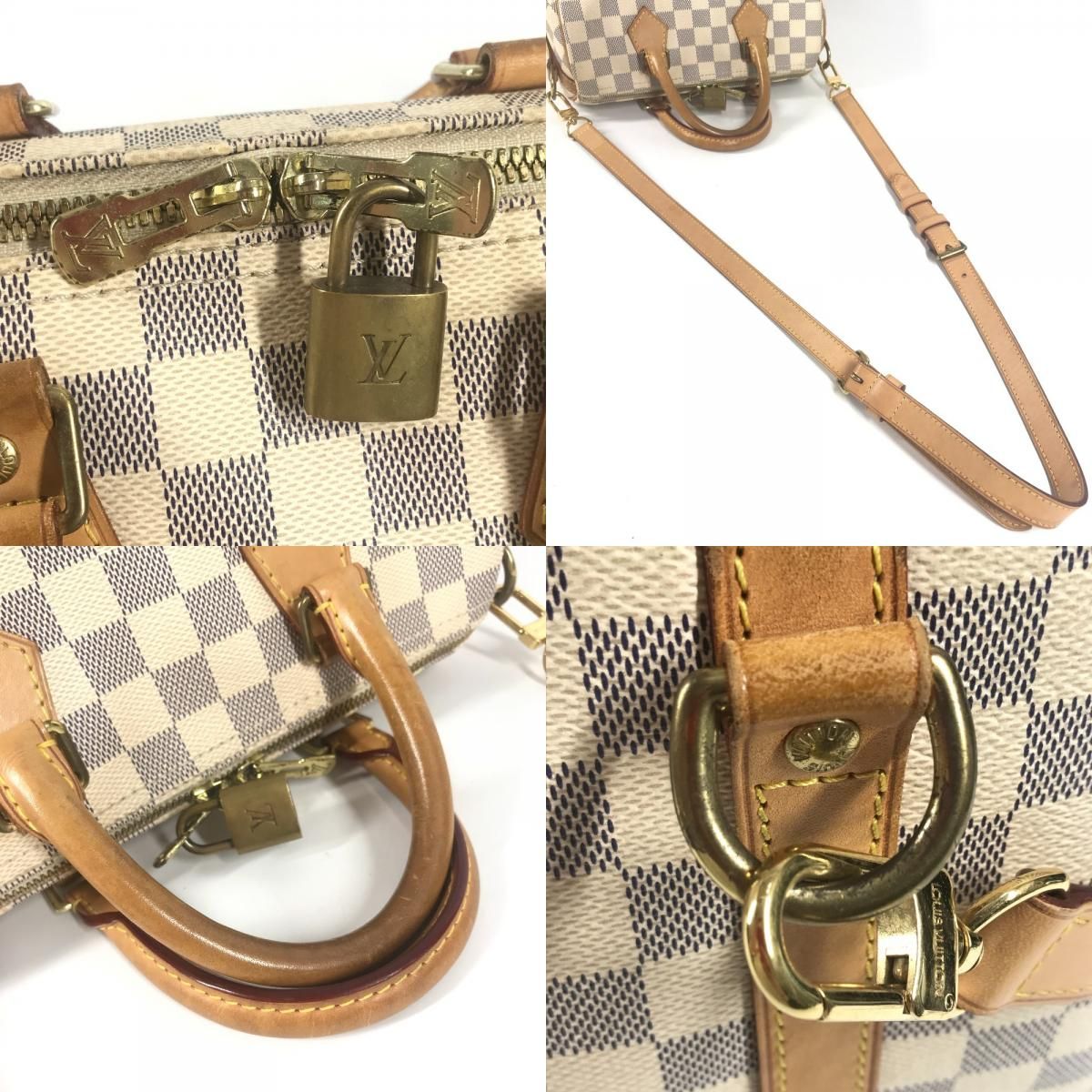 Louis Vuitton Handbag Speedy Bandouliere 25 Damier — view 8