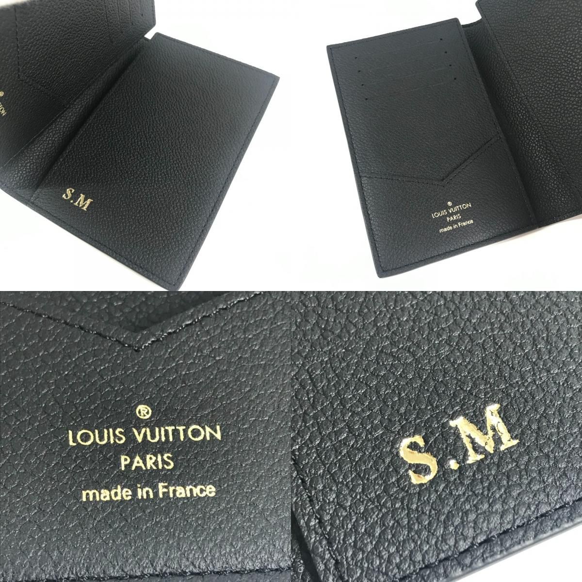 Louis Vuitton Passport Case Couverture NM Monogram Empreinte — view 8