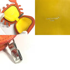 Louis Vuitton Key Holder Bag Charm LV Club Monogram Canvas Orange — view 9