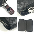Louis Vuitton Wallet Zippy Organizer NM Monogram Eclipse Canvas — view 7