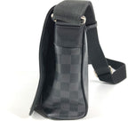 Louis Vuitton Shoulder Bag District PM NM Damier Graphite Canvas Black — view 3