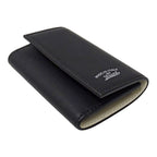 Gucci Key Case 6 Leather Black Compact Small