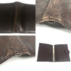 Gucci Note Cover Guccissima Logo GG Leather Brown — view 7