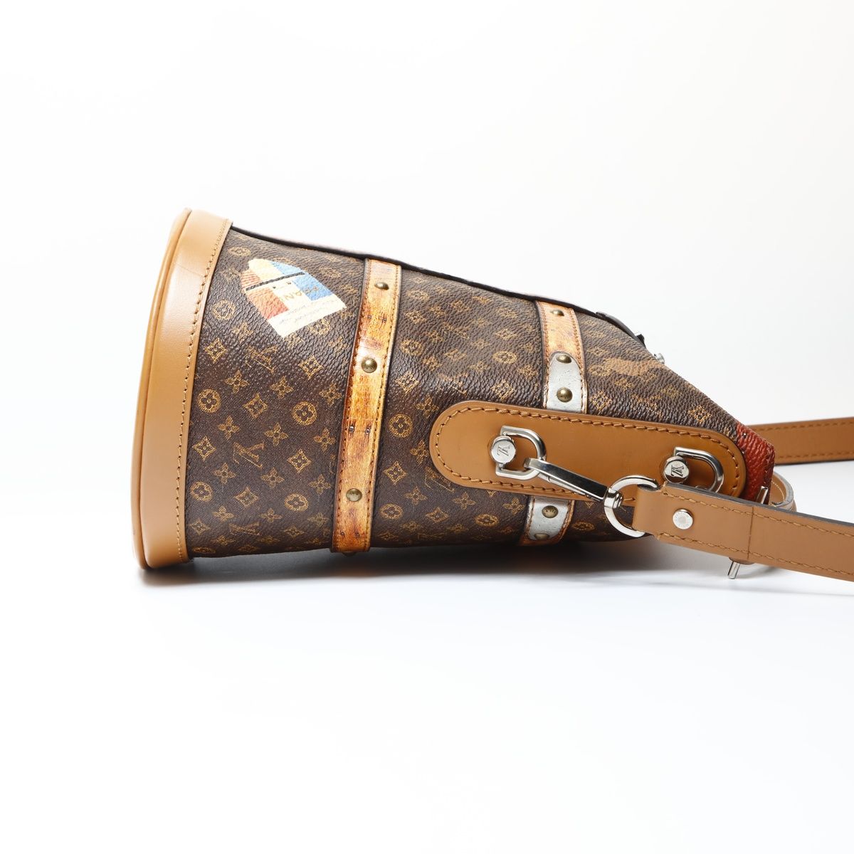 Louis Vuitton Shoulder Bag Monogram Trompe L'oeil Duffel — view 5