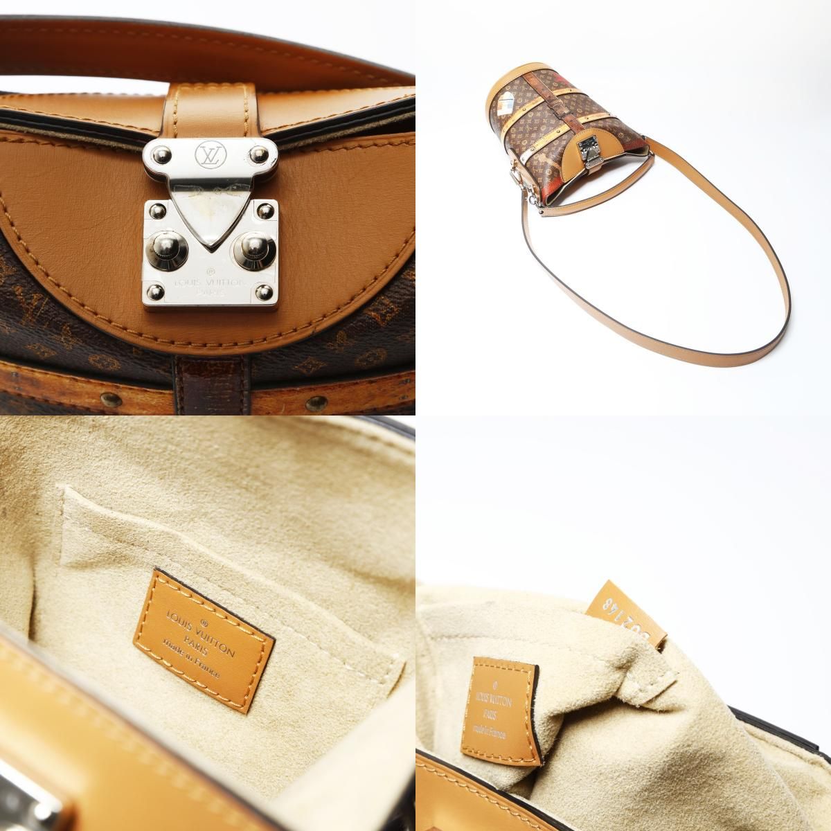 Louis Vuitton Shoulder Bag Monogram Trompe L'oeil Duffel — view 9
