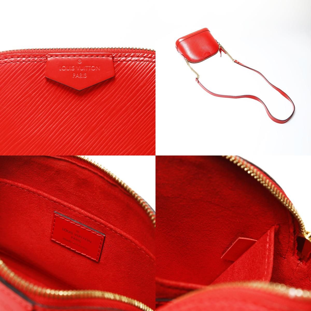 Louis Vuitton Shoulder Bag Epi Alma Mini — view 9