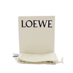 Loewe Pebble Coin Card Holder Purse Grain Calf Leather Dark Brown — view 8