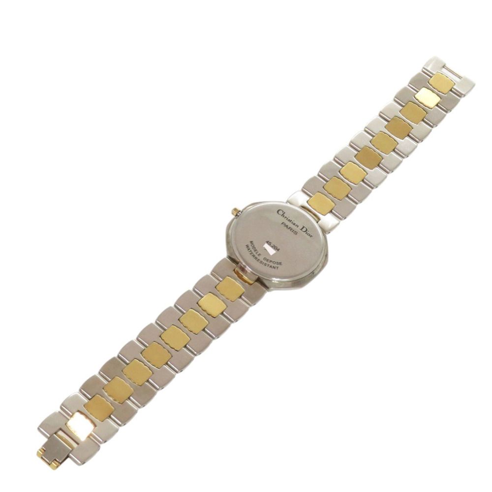 Dior Octagon 45.204 SS Silver Gold Quartz Watch — view 6