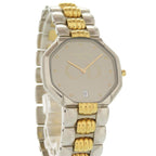 Dior Octagon 45.204 SS Silver Gold Quartz Watch — view 4