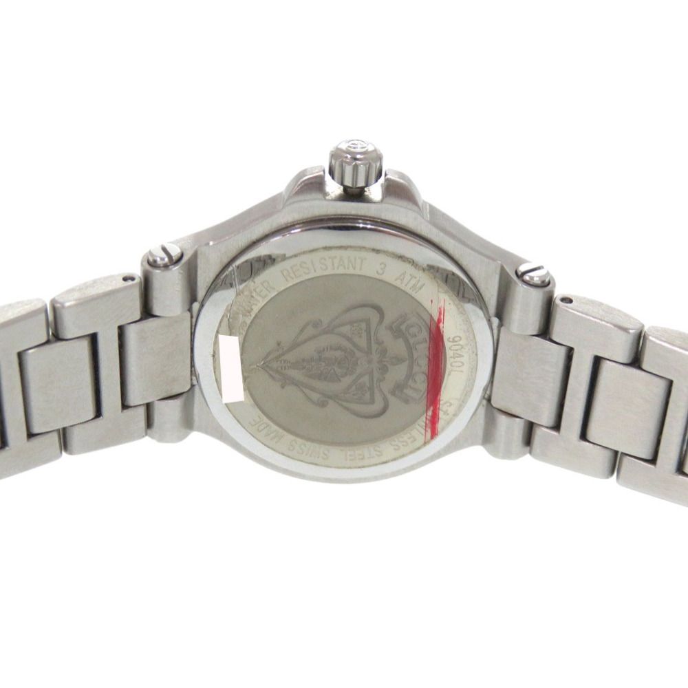 Gucci Black Dial SS Silver Quartz Watch — view 6