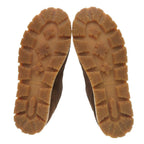 Prada Triangle Logo 7.5 Suede Brown Sneakers — view 5