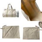 Hermes Cannes MM Canvas Tote — view 7