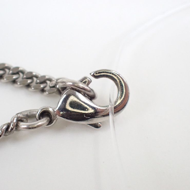 Louis Vuitton Pendant Necklace Vvv Silver Metal Triple V — view 5