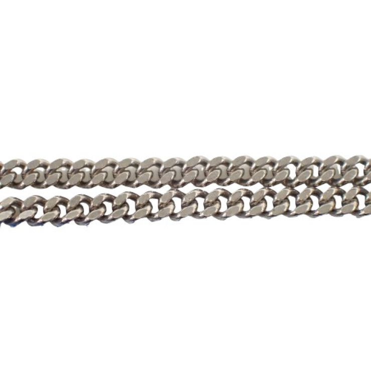 Louis Vuitton Pendant Necklace Vvv Silver Metal Triple V — view 4