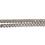 Louis Vuitton Pendant Necklace Vvv Silver Metal Triple V — view 4
