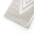 Louis Vuitton Pendant Necklace Vvv Silver Metal Triple V — view 6