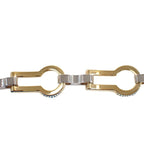 Louis Vuitton Choker Chain Necklace Gold Silver Metal — view 3