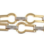Louis Vuitton Choker Chain Necklace Gold Silver Metal — view 4