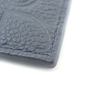 Dior Card Case Gravity Holder Black Calfskin — view 3