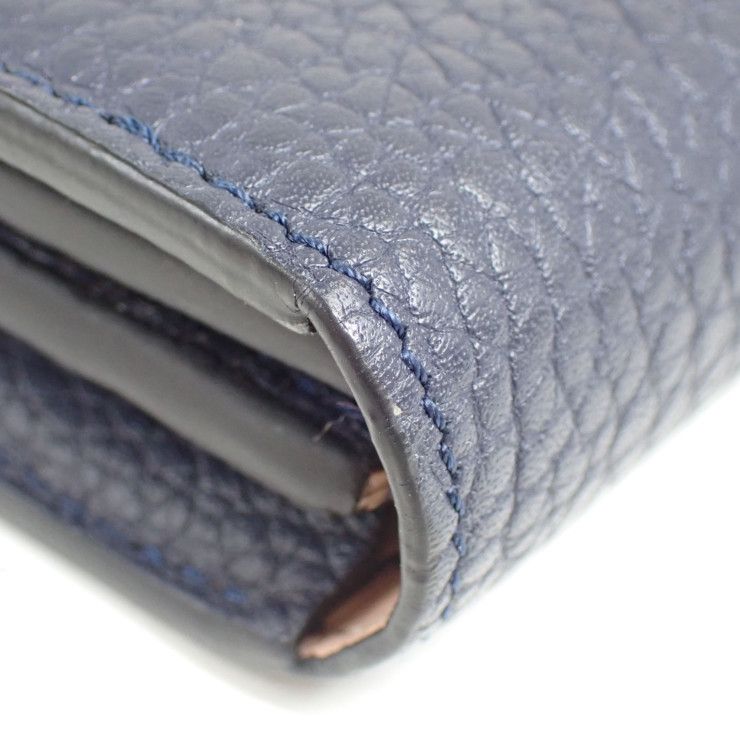 Louis Vuitton Wallet Portefeuille Comet Blue Marine Taurillon — view 3