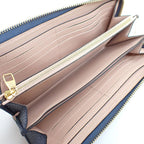 Louis Vuitton Wallet Portefeuille Comet Blue Marine Taurillon — view 4