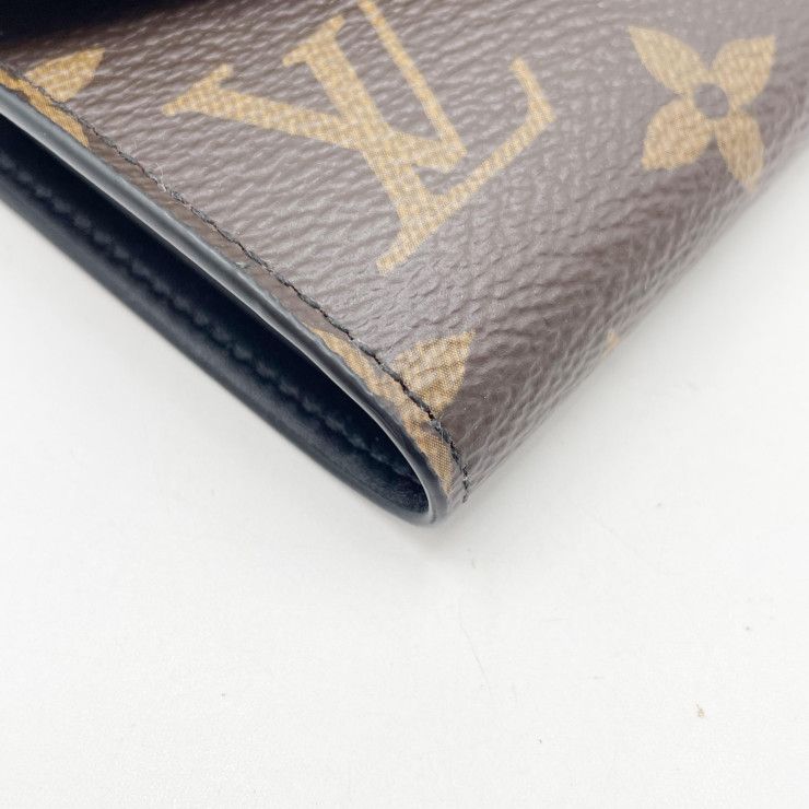 Louis Vuitton Trifold Wallet Portefeuille Victorine Brown Leather — view 4