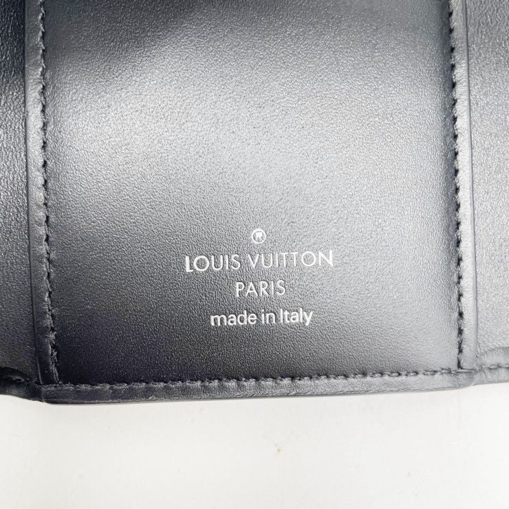 Louis Vuitton Trifold Wallet Portefeuille Victorine Brown Leather — view 9