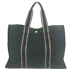 Hermes Shoulder Bag Fourre Tout GM Canvas Black — view 2
