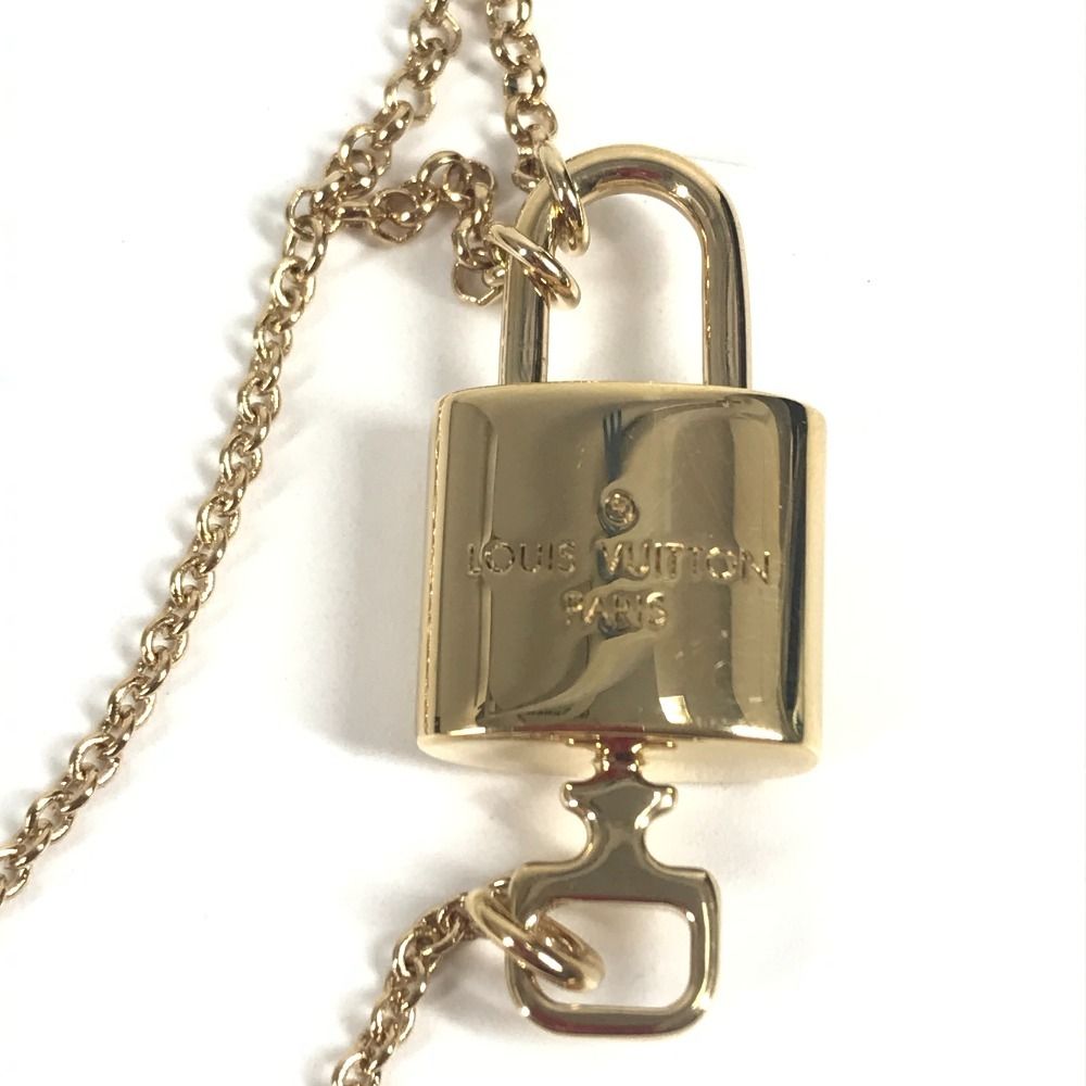 Louis Vuitton Necklace Collier LV Metal Gold — view 4