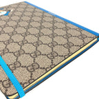 Gucci Notebook Donald Duck GG Supreme Canvas Blue — view 5