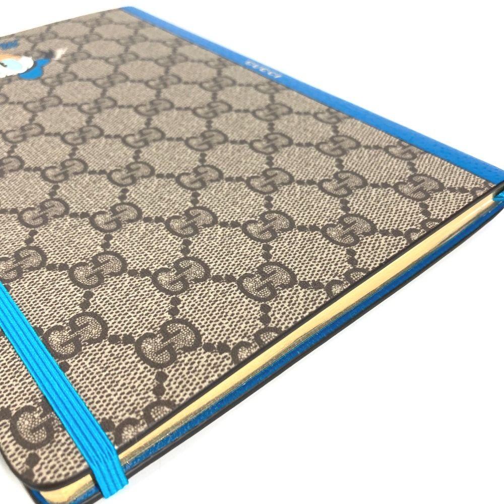Gucci Notebook Donald Duck GG Supreme Canvas Blue — view 5