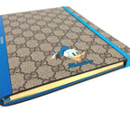 Gucci Notebook Donald Duck GG Supreme Canvas Blue — view 2