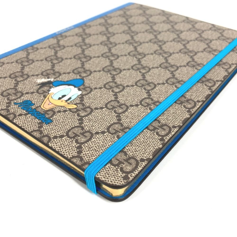 Gucci Notebook Donald Duck GG Supreme Canvas Blue — view 3